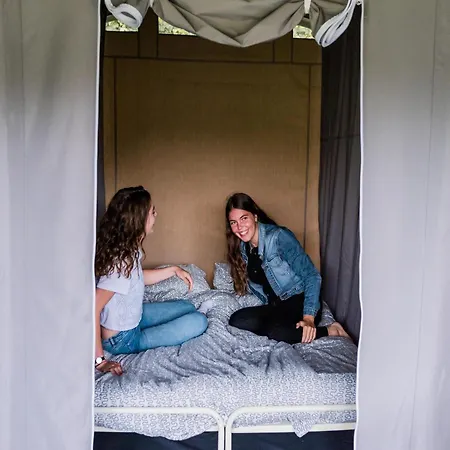 Tent On A In Echternacherbrueck Echternacherbruck